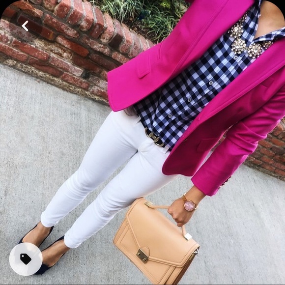 J Crew Factory Checkered Button up shirt - Picture 6 of 8